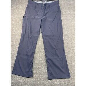 Orvis Pant Mens 40 X30 Gray  Nylon Outdoor Straight Hiking Water Repellent ￼